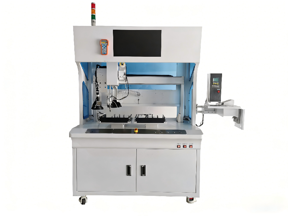 立式雙工位視覺(jué)焊錫機(jī)