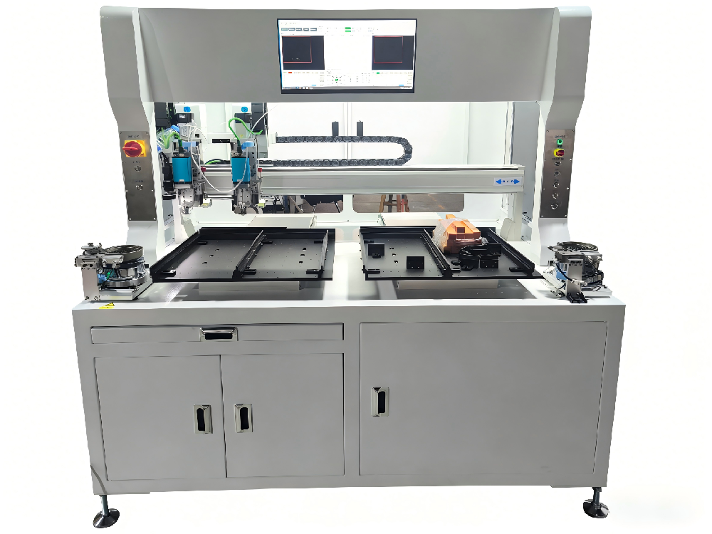 立式六軸視覺(jué)螺絲機(jī)